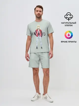 Мужской костюм с шортами / Рика