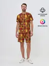 Мужской костюм с шортами / Ударные Инструменты