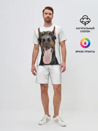 Мужской костюм с шортами / Доберман / Doberman