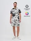Мужской костюм с шортами / Кошки
