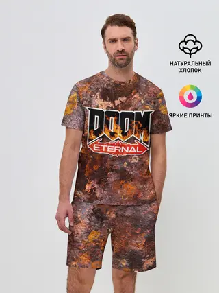 Мужской костюм с шортами / DOOM Eternal