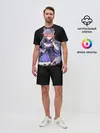 Мужской костюм с шортами / Genshin Impact KEQING