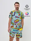 Мужской костюм с шортами / Комиксы