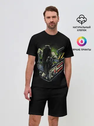 Мужской костюм с шортами / Звонок