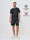 Мужской костюм с шортами / Волны