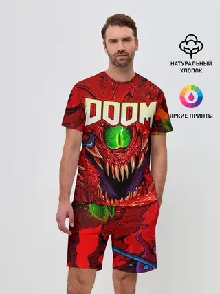 Мужской костюм с шортами / DOOM Eternal