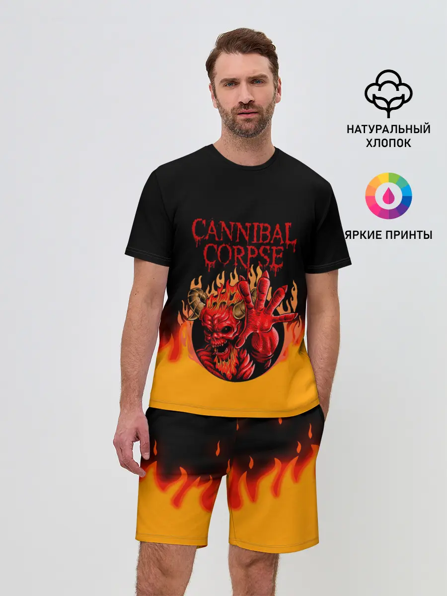 Мужской костюм с шортами / Cannibal Corpse | Труп Каннибала