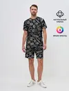 Мужской костюм с шортами / Нинздя Черепашки | LogoBombing