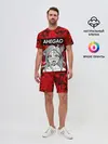 Мужской костюм с шортами / Ahegao red