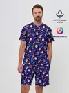 Мужской костюм с шортами / Музыкант