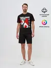 Мужской костюм с шортами / Официантка Киришима
