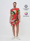 Мужской костюм с шортами / Еда