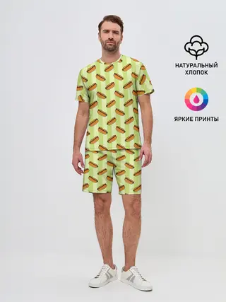 Мужской костюм с шортами / Хотдог