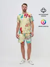 Мужской костюм с шортами / Текстура
