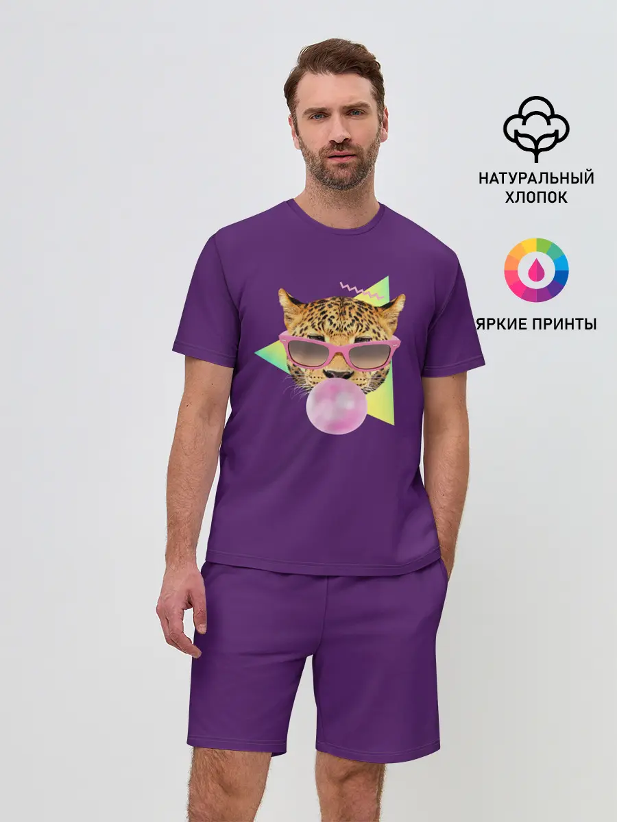Мужской костюм с шортами / Тигр БАБЛ ГАМ