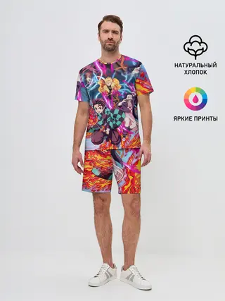 Мужской костюм с шортами / КЛИНОК РАССЕКАЮЩИЙ ДЕМОНОВ