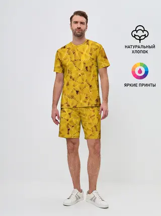 Мужской костюм с шортами / Макароны бабочки