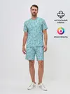 Мужской костюм с шортами / Ноты