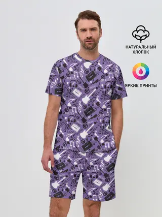 Мужской костюм с шортами / Музыка
