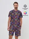 Мужской костюм с шортами / Музыка