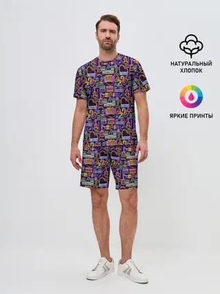 Мужской костюм с шортами / Музыка