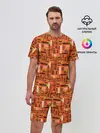 Мужской костюм с шортами / Музыка