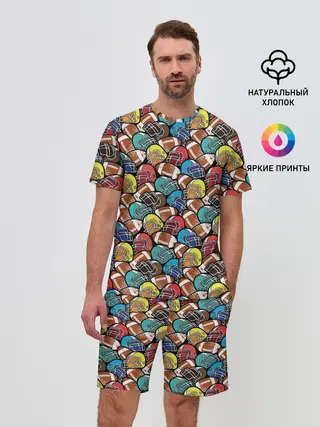 Мужской костюм с шортами / Американский Футбол