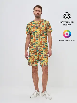 Мужской костюм с шортами / Баскетбол