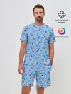 Мужской костюм с шортами / Биатлон