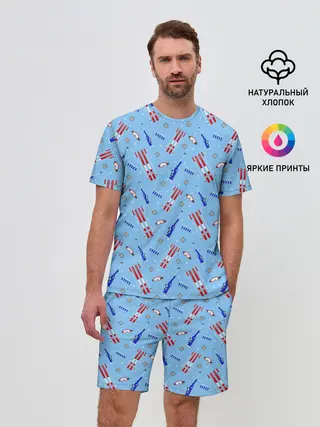 Мужской костюм с шортами / Биатлон