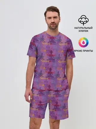 Мужской костюм с шортами / Йога