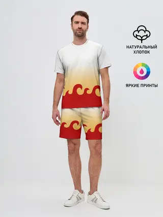 Мужской костюм с шортами / ШИНДЖУРО РЕНГОКУ / KNY