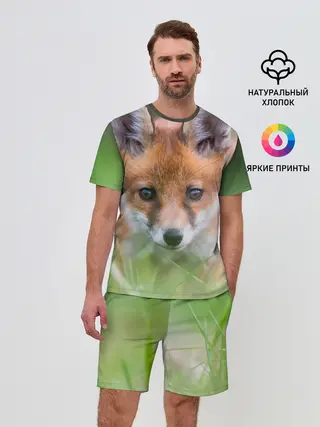 Мужской костюм с шортами / Лисенок в засаде