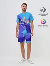Мужской костюм с шортами / Варди из Лестера