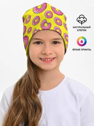 Детская шапка / Пончики