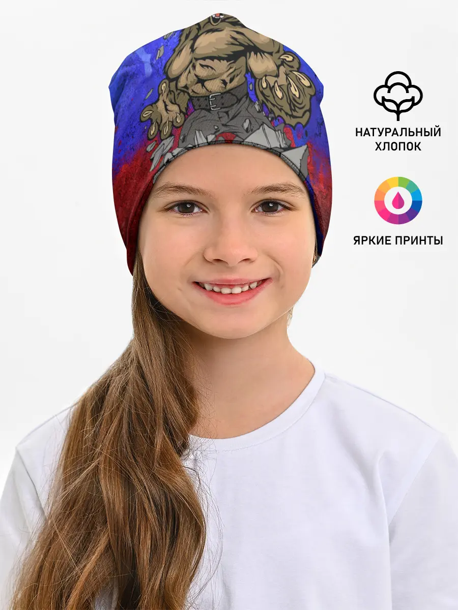 Детская шапка / Медведь