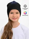 Детская шапка / Кошка с голубыми глазами