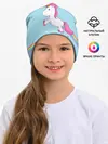 Детская шапка / Депрессивный единорожка