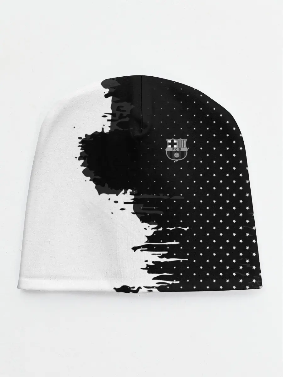 Детская шапка / Barcelona uniform black 2018