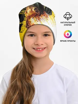 Детская шапка / Имперский флаг и медведь