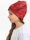 Детская шапка / Красный Шелк