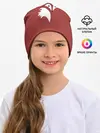 Детская шапка / Абстрактная лиса