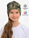 Детская шапка / Камуфляж с кляксами