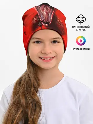 Детская шапка / Red Snake