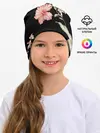 Детская шапка / цветок абстракция