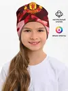 Детская шапка / Manchester United Abstract