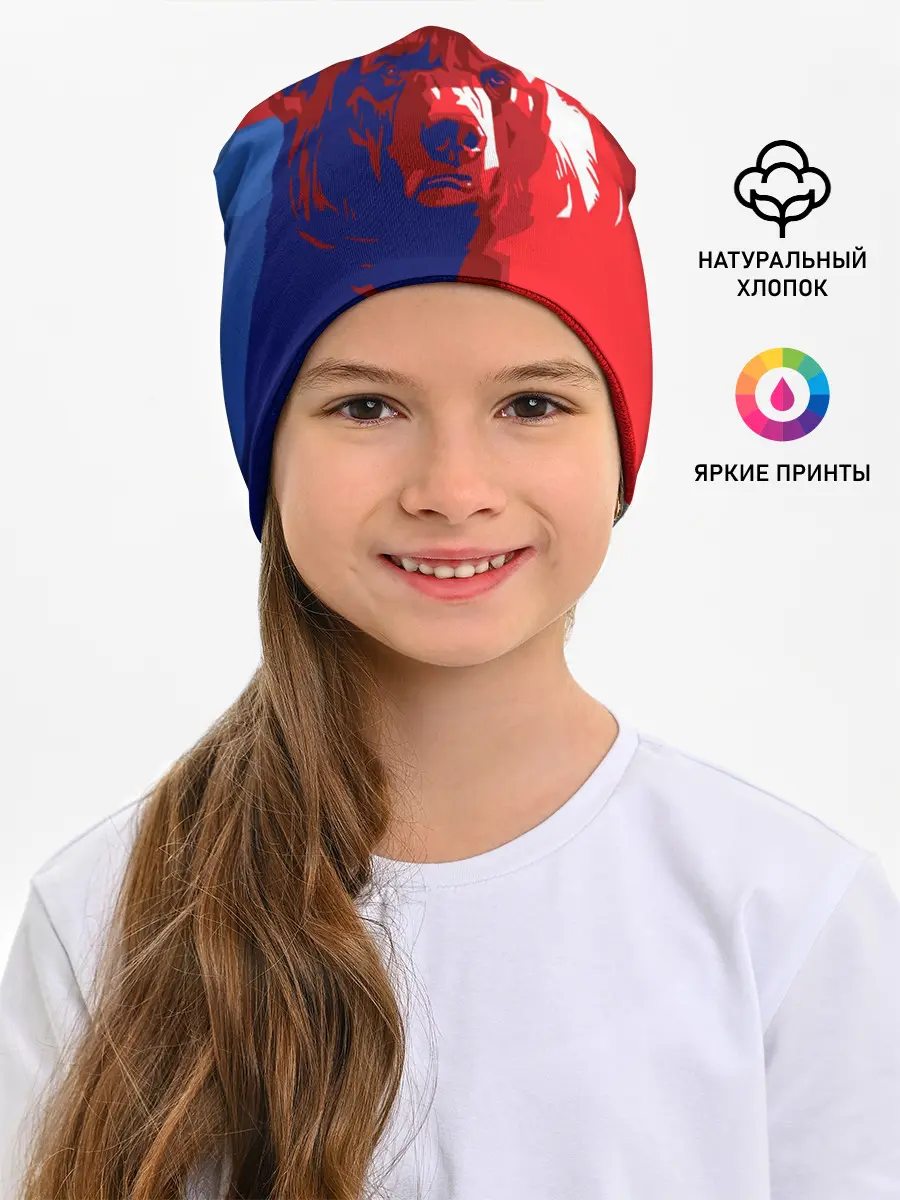 Детская шапка / Российский медведь