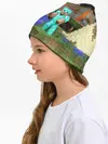 Детская шапка / Стив и эндермен.