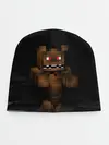 Детская шапка / Фредди FNAF в майнкрафт.