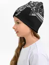 Детская шапка / Узор в стиле маори / полинезия
